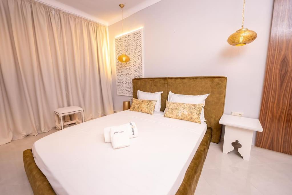 Tradition Meets Modern: 2Br Flat In Rabat Hassan Buitenkant foto