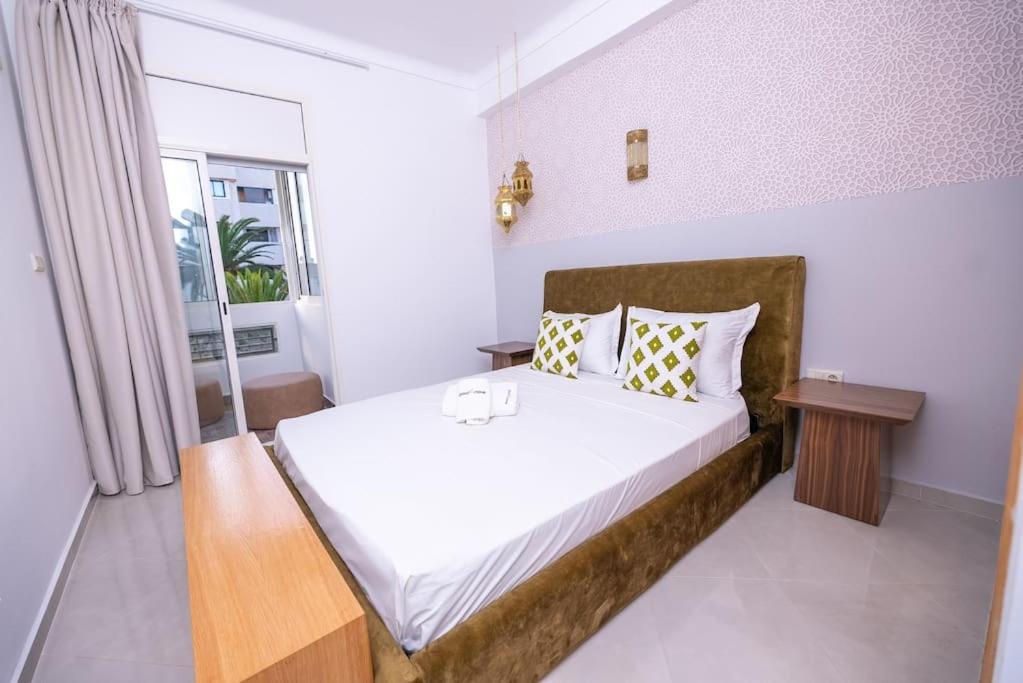 Tradition Meets Modern: 2Br Flat In Rabat Hassan Buitenkant foto
