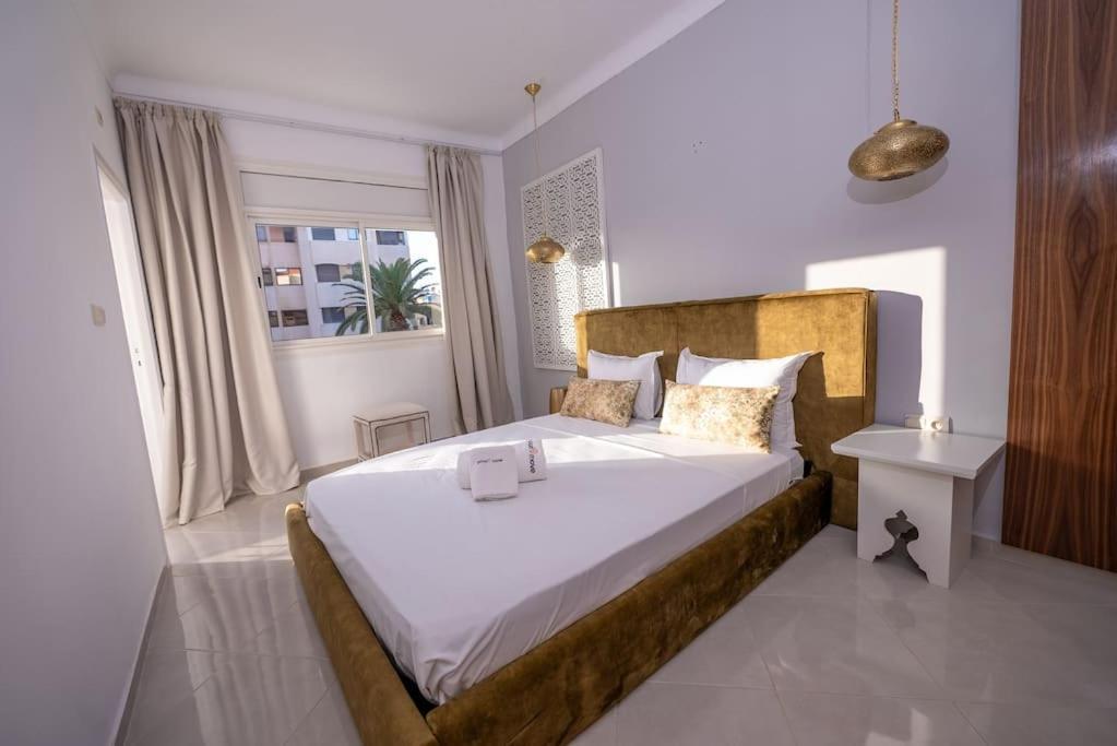 Tradition Meets Modern: 2Br Flat In Rabat Hassan Buitenkant foto